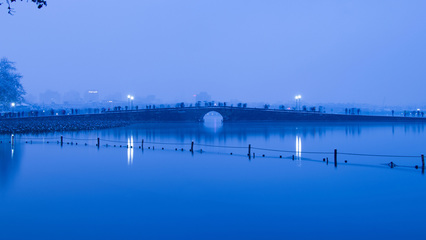 杭州西湖唯美雪景图片桌面壁纸高清大图预览1920x1080_风景壁纸下载